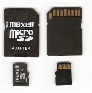 microSD флешка с адаптером