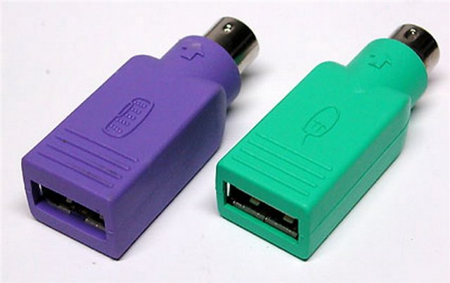 Переходник USB -- PS2