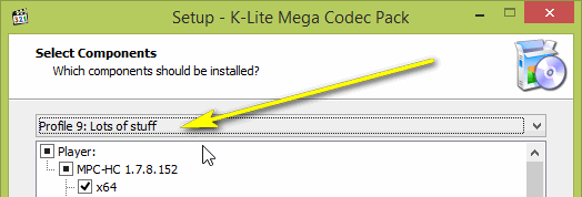 как установить - K-Lite Mega Codec Pack