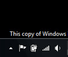 this copy of windows