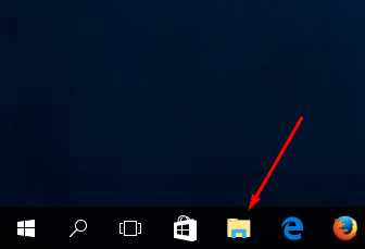 Панель быстрого доступа Windows 10
