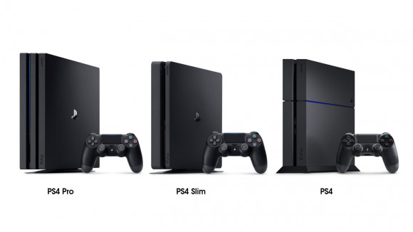 Игровые приставки PS4, PS4 Pro и Slim