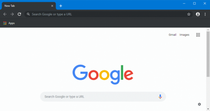 Тёмная тема в Google Chrome для Windows