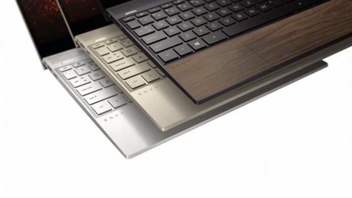 Деревянная отделка ноутбуков HP