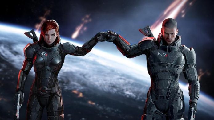 Кадр из игры Mass Effect