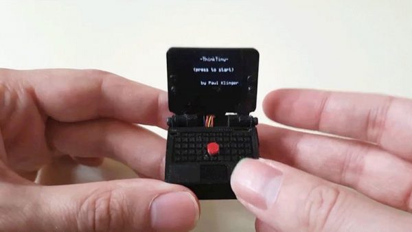 Техно-дюймовочка: как выглядит самый маленький игровой ноутбук в мире